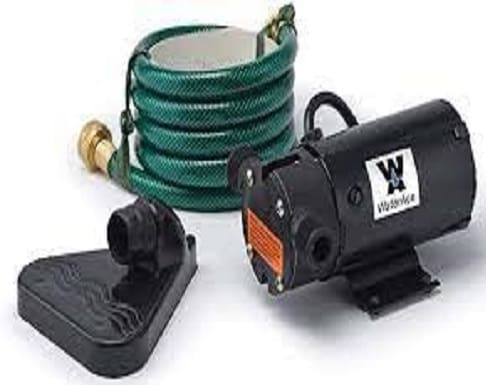 Насос для перекачки воды WaterAce WA61UP, черный